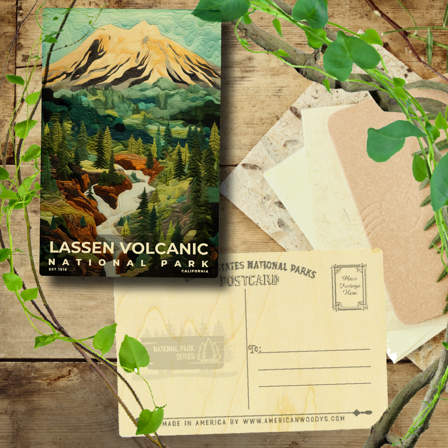 Lassen Volcanic National Park - Quilted