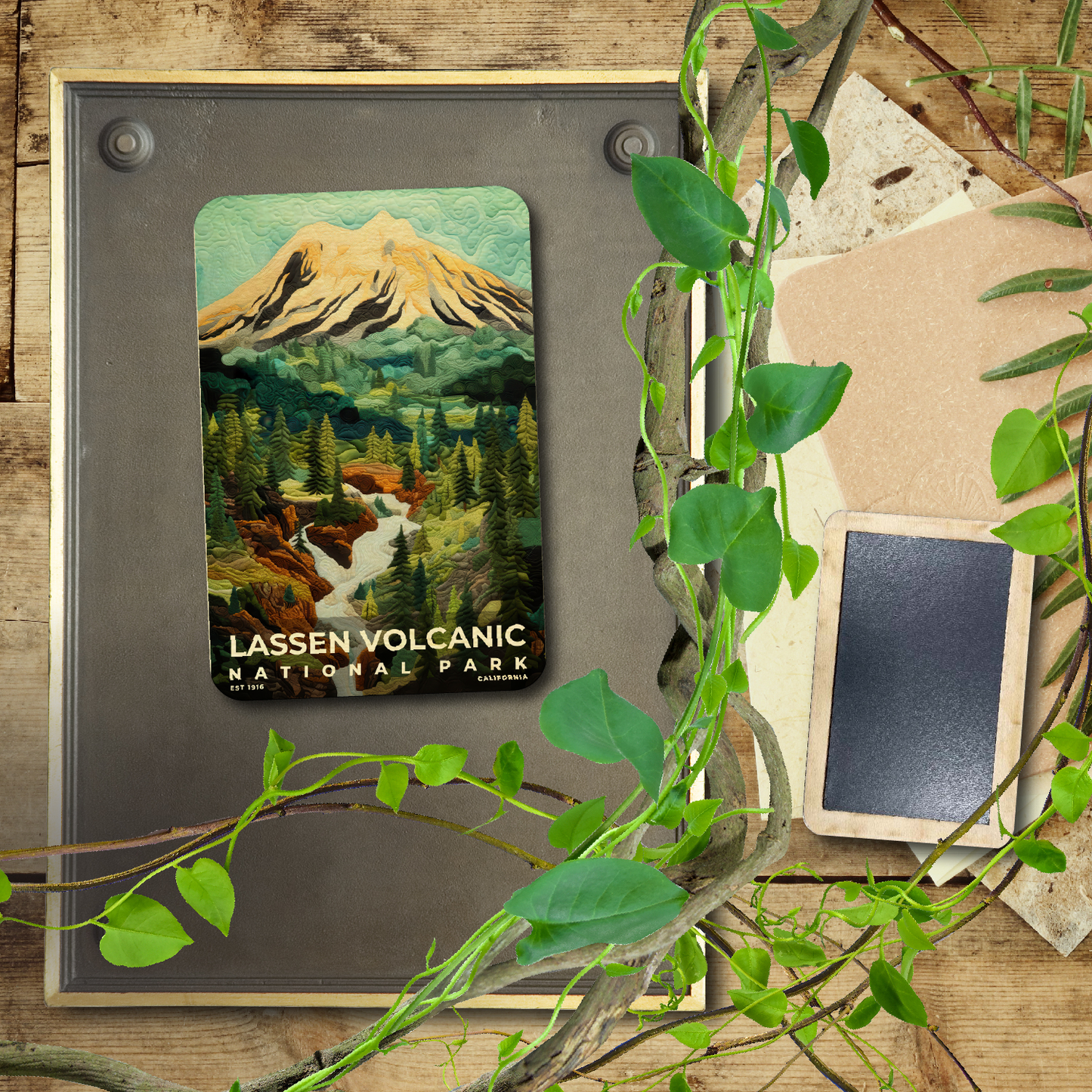 Lassen Volcanic National Park - Quilted