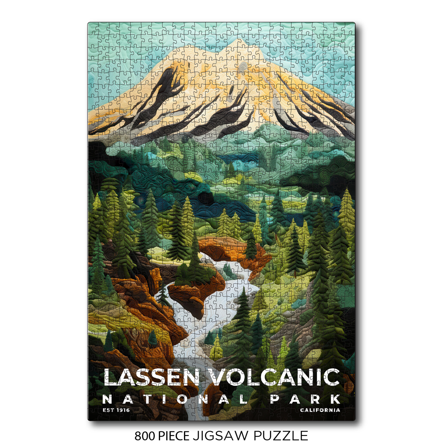 Lassen Volcanic National Park - Quilted