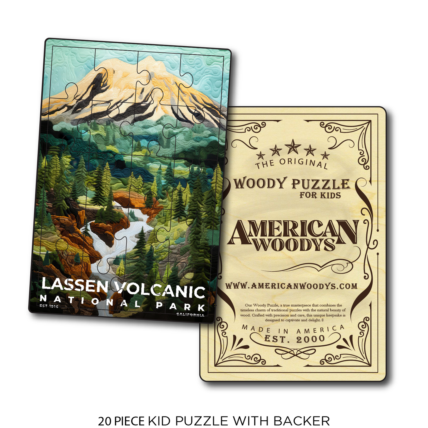 Lassen Volcanic National Park - Quilted