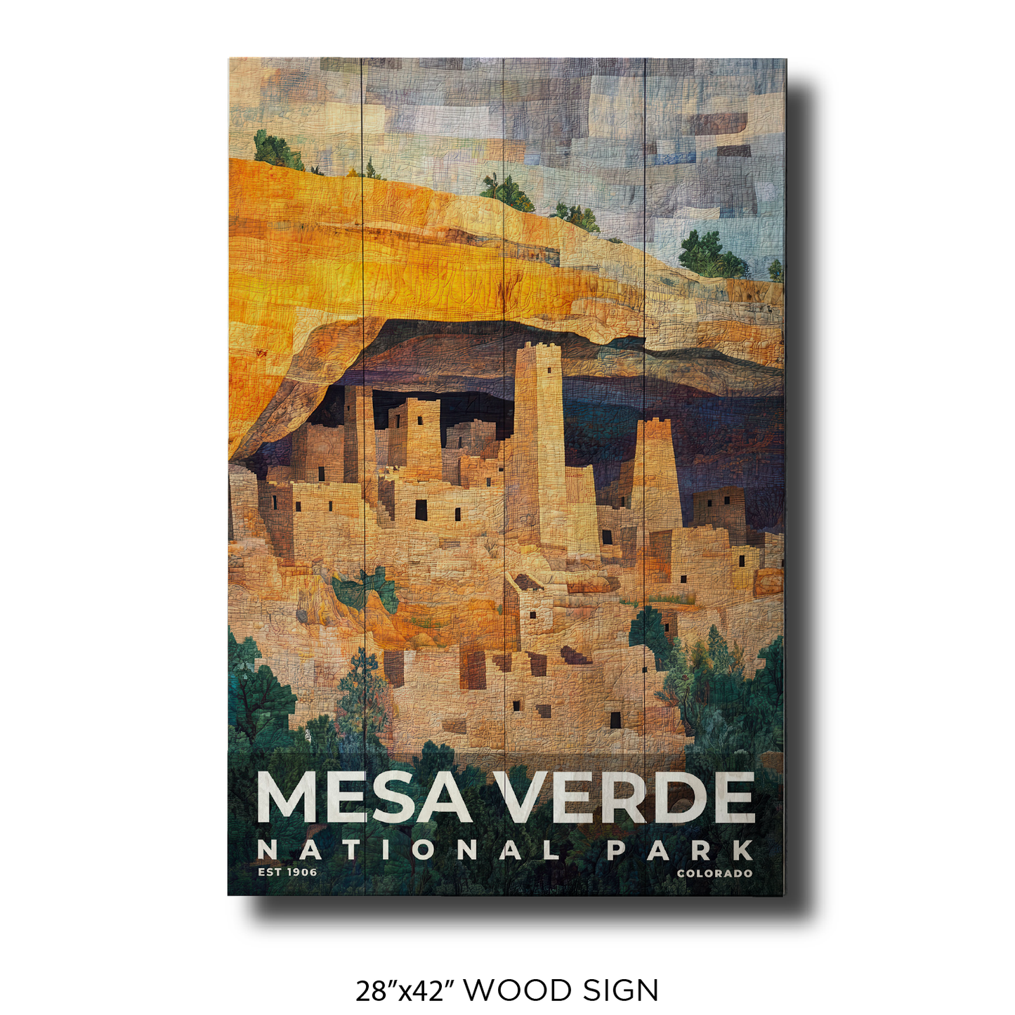 Mesa Verde National Park - Quilted