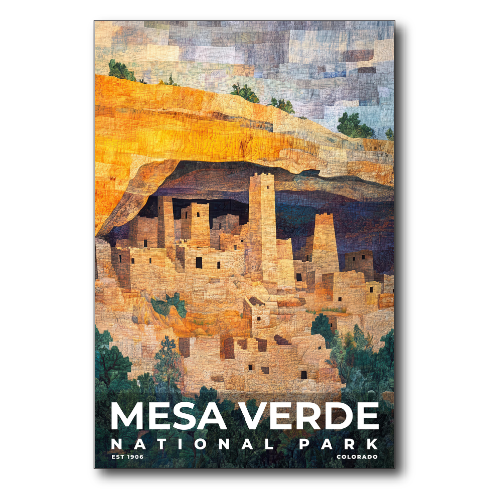 Mesa Verde National Park - Quilted