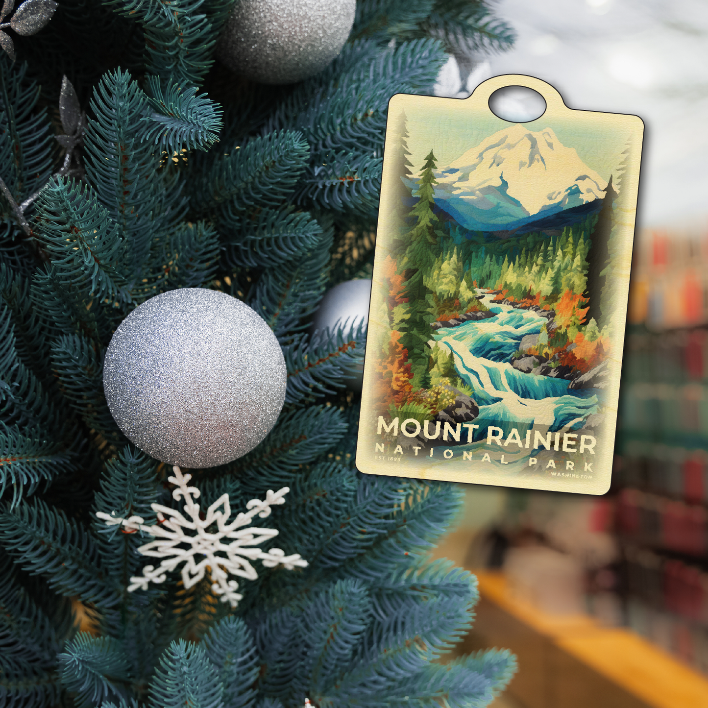 Mount Rainier National Park - Quilted