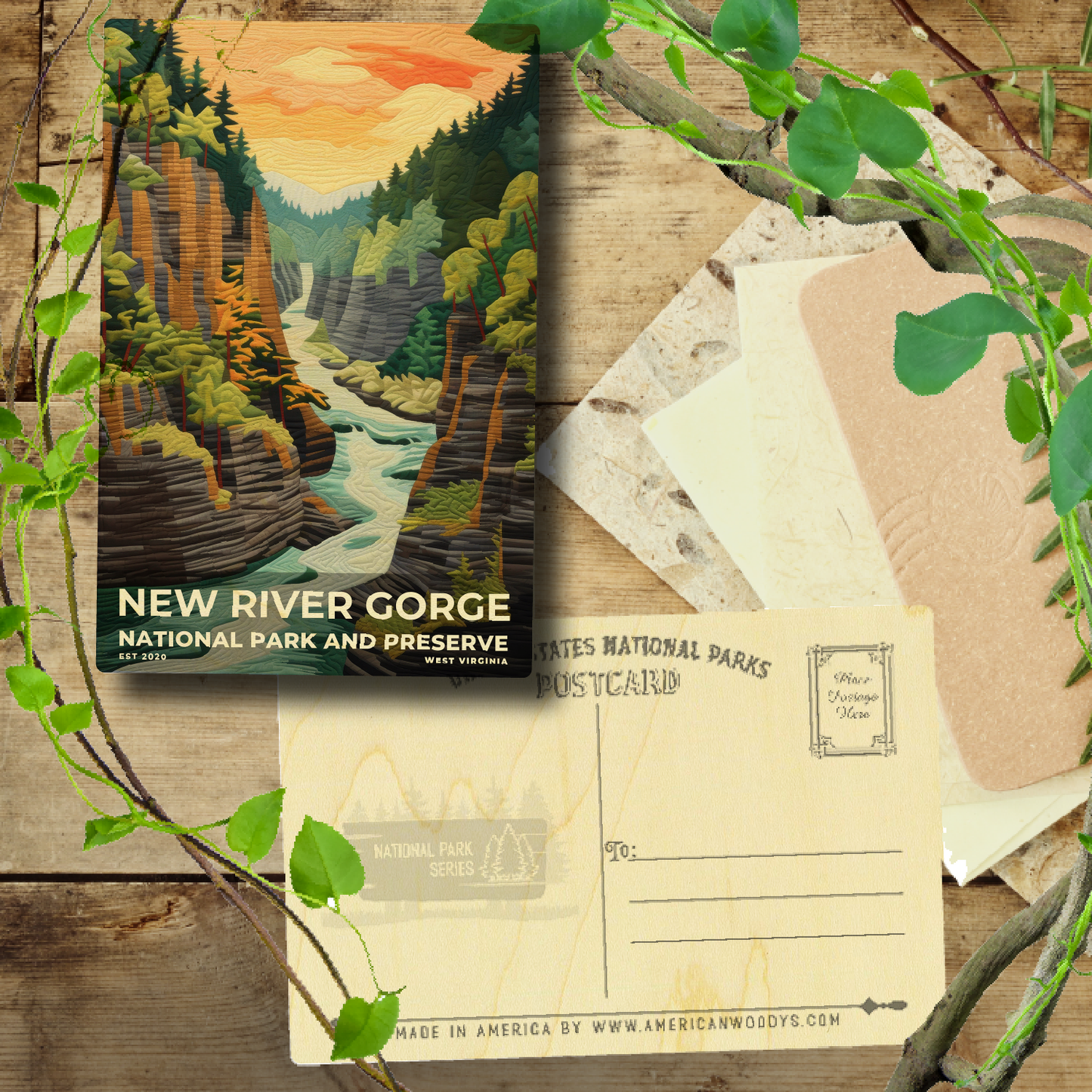 New River Gorge National Park and Preserve - Quilted