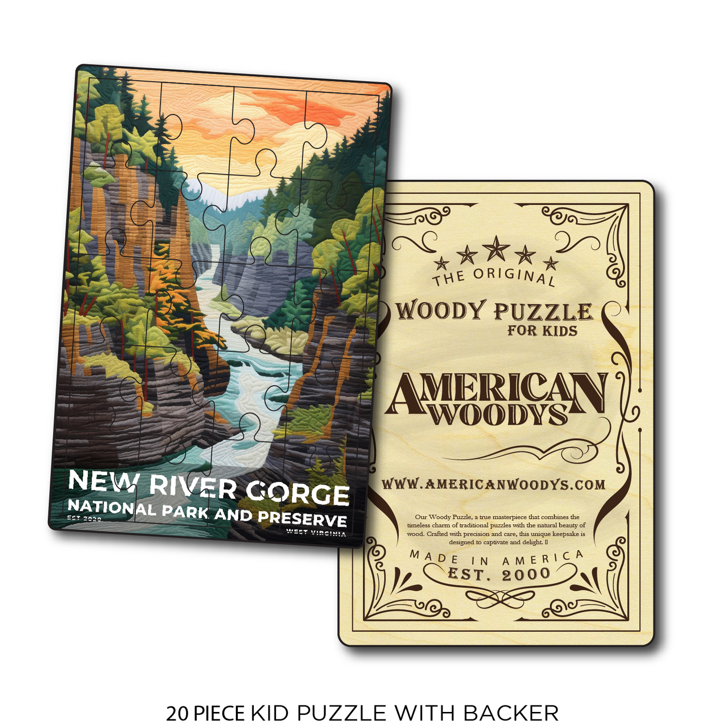 New River Gorge National Park and Preserve - Quilted