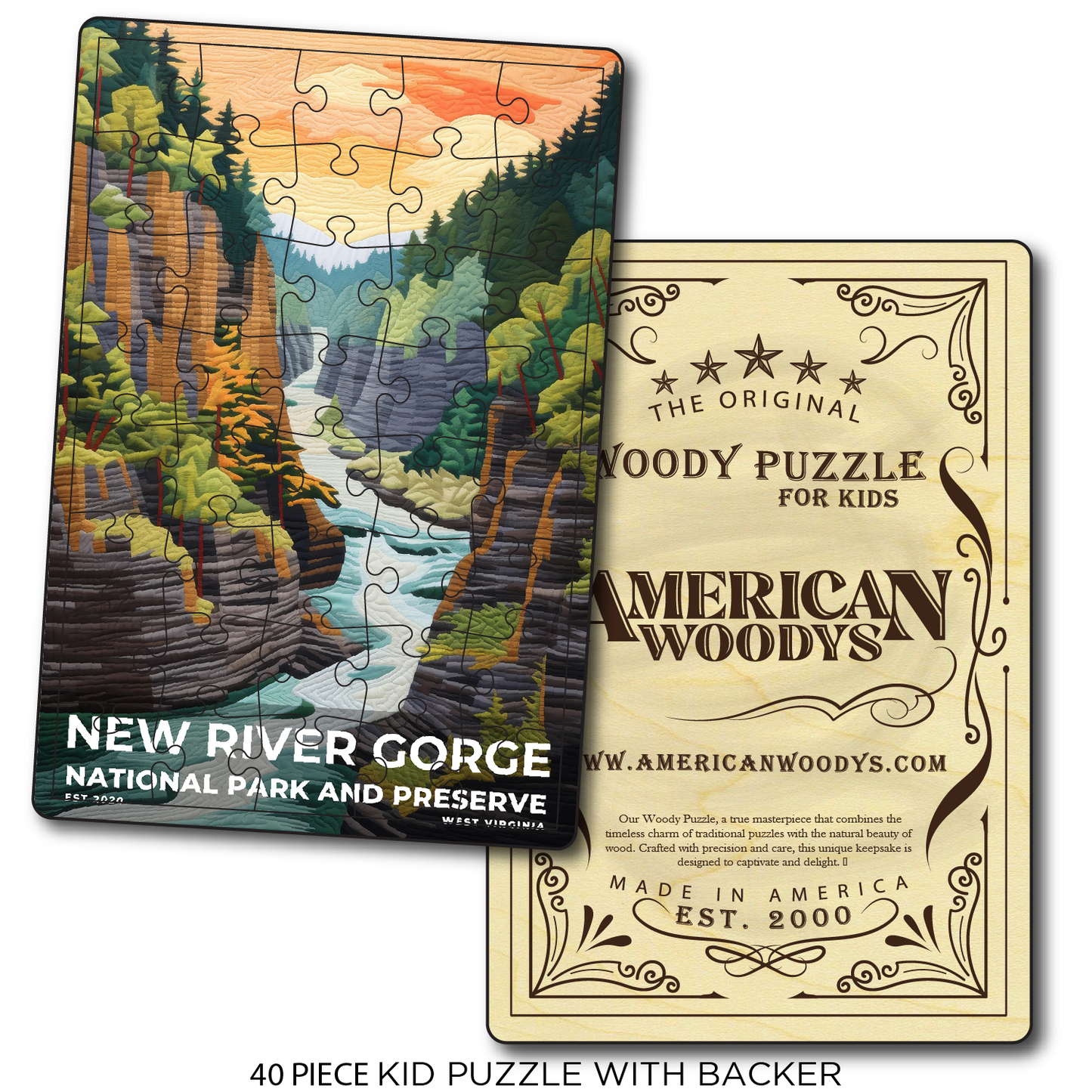 New River Gorge National Park and Preserve - Quilted