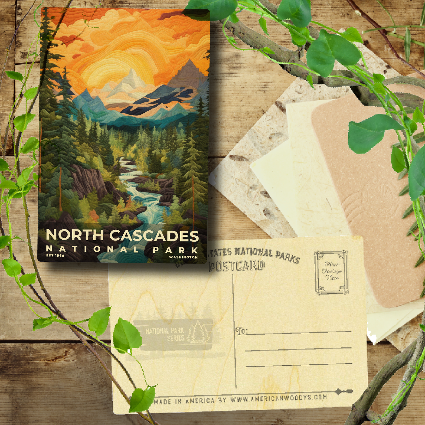 North Cascades National Park - Quilted