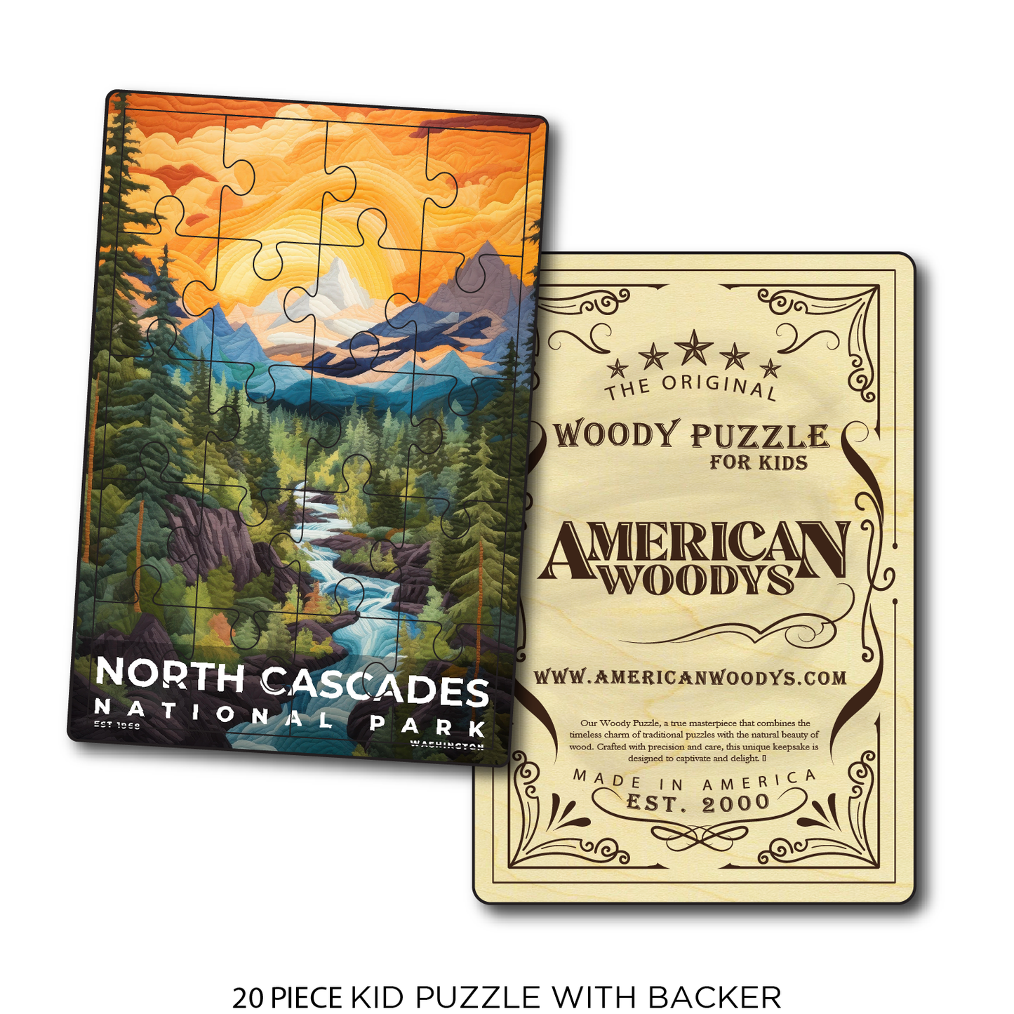 North Cascades National Park - Quilted