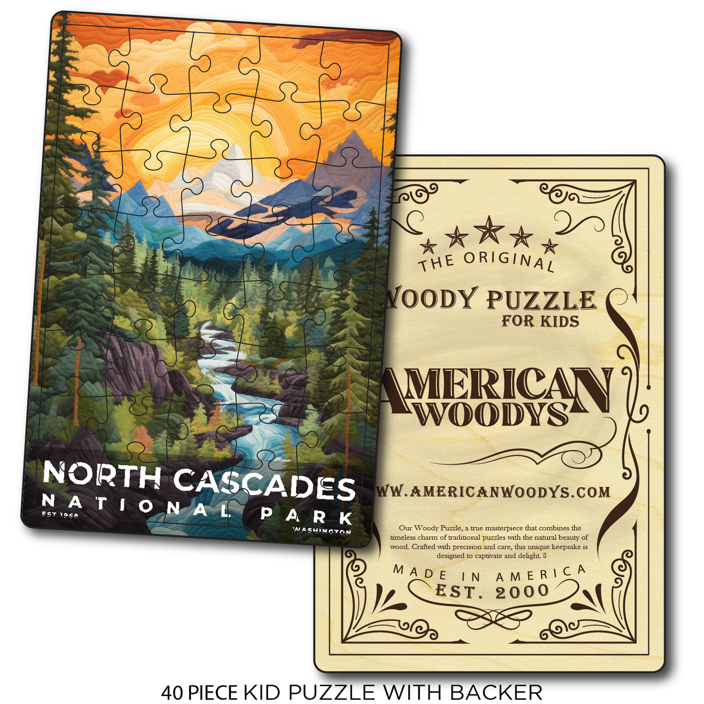 North Cascades National Park - Quilted