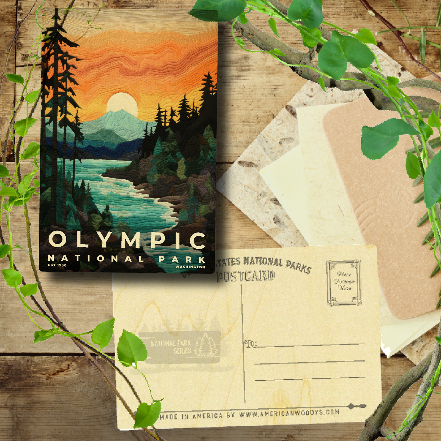 Olympic National Park - Quilted