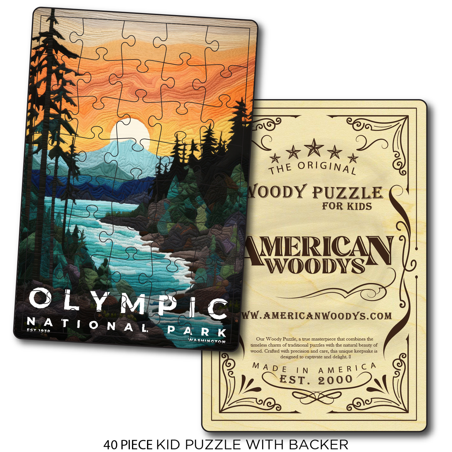 Olympic National Park - Quilted