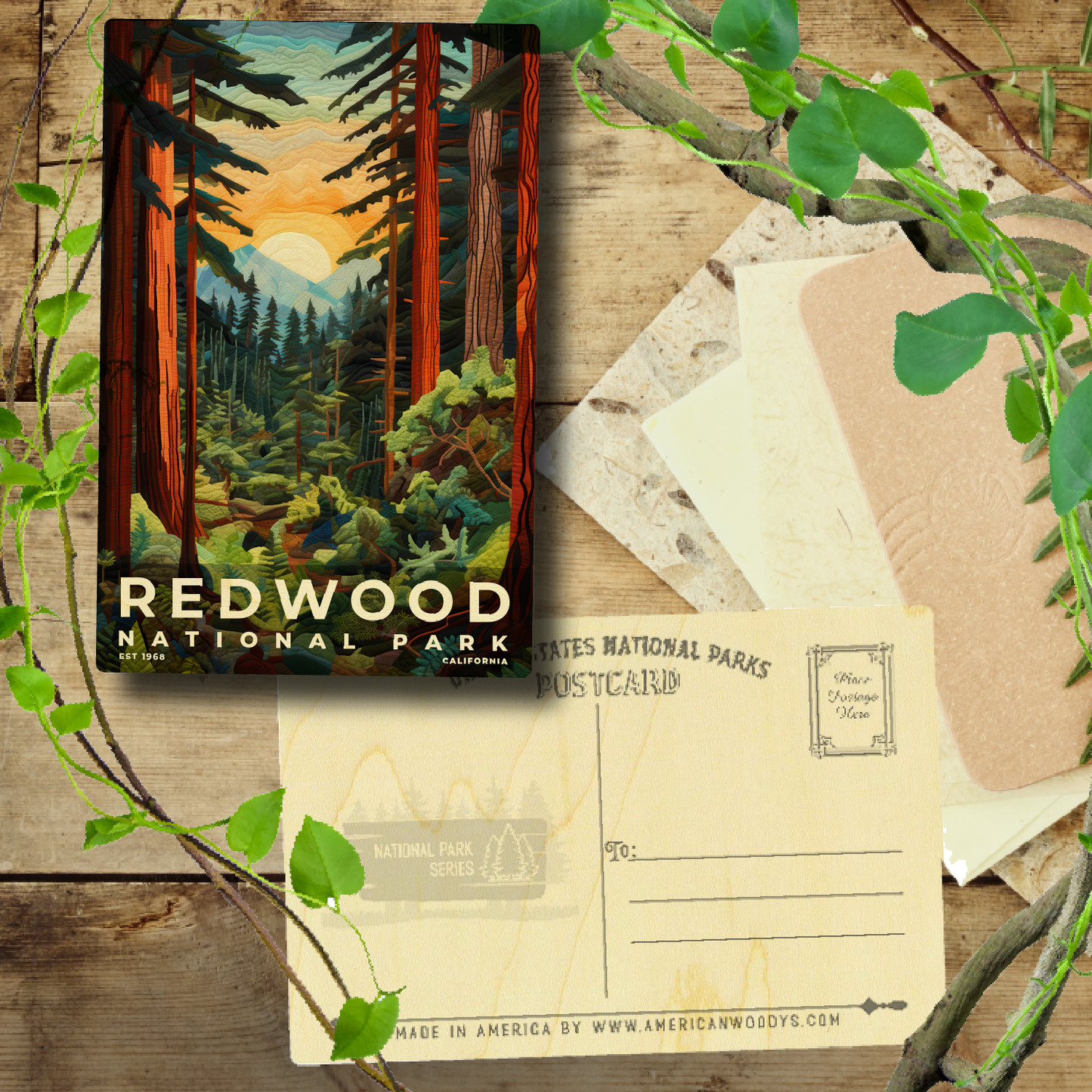 Redwood National and State Parks - Quilted