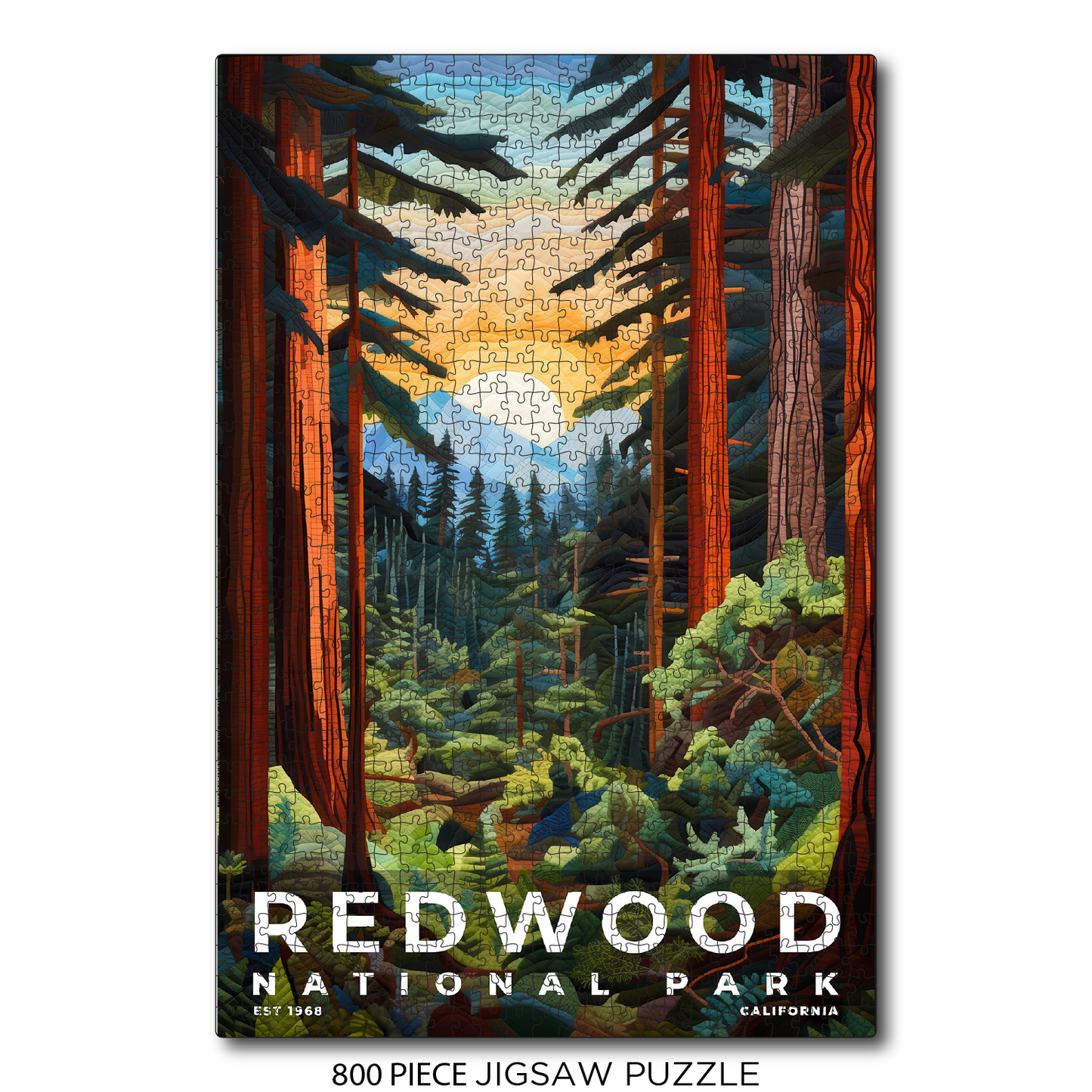 Redwood National and State Parks - Quilted