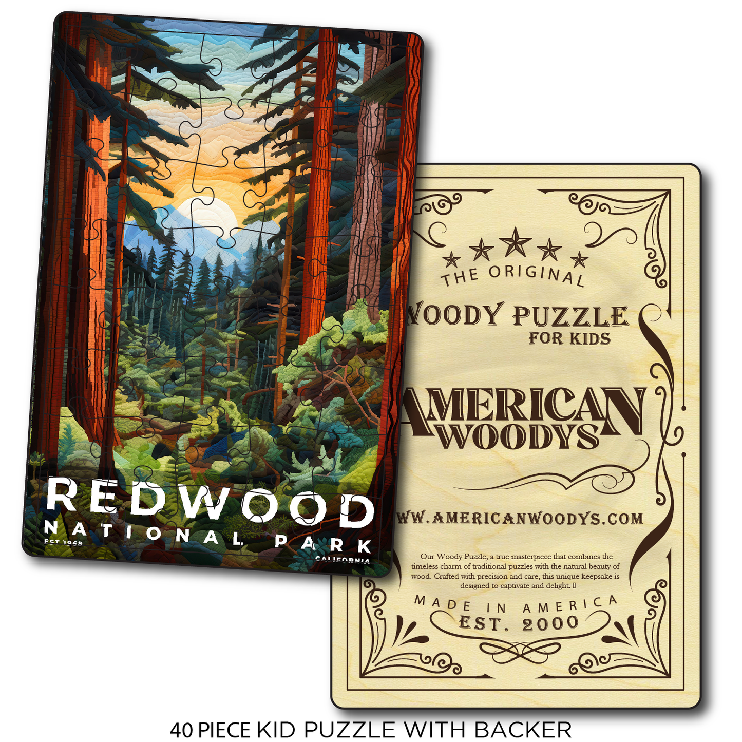 Redwood National and State Parks - Quilted