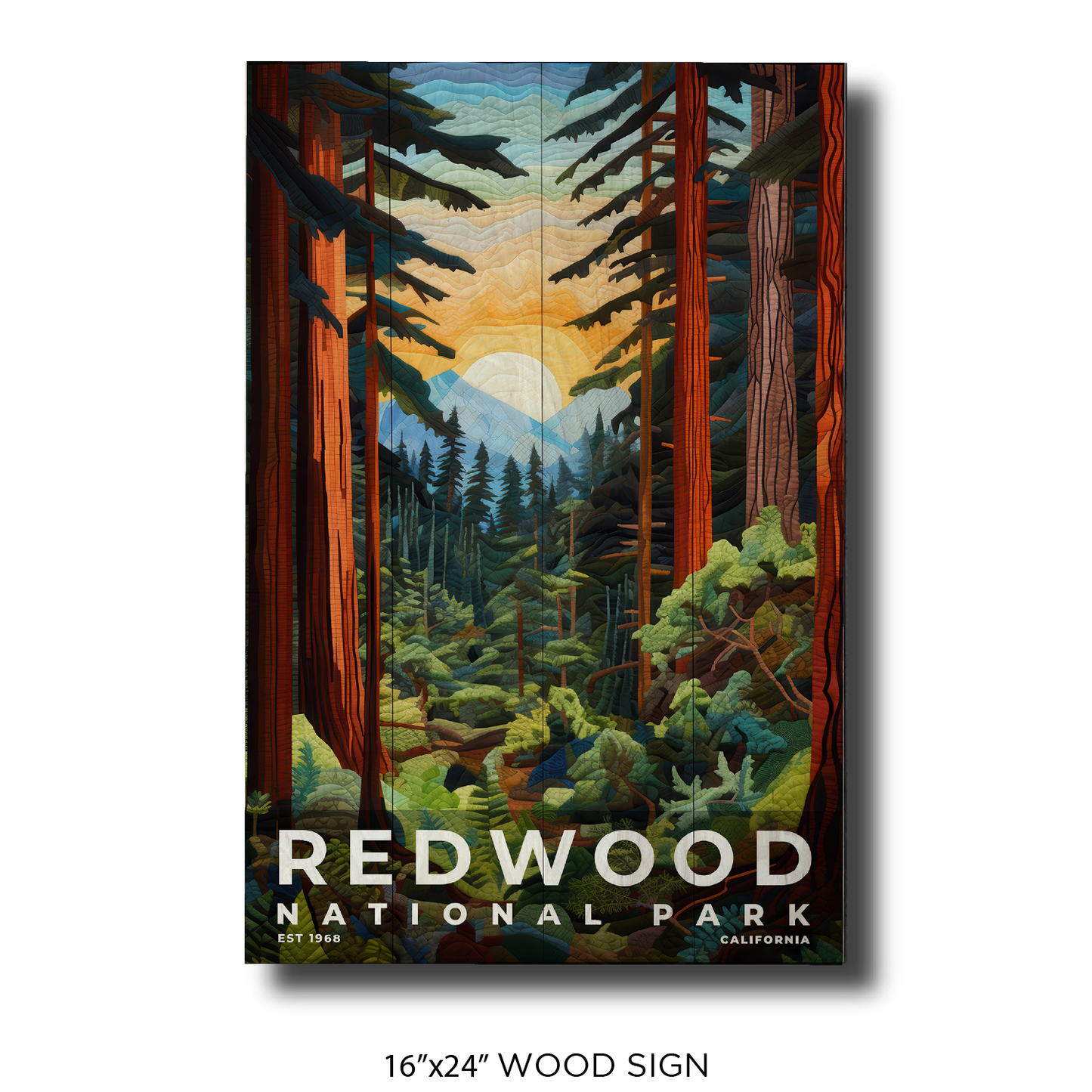 Redwood National and State Parks - Quilted