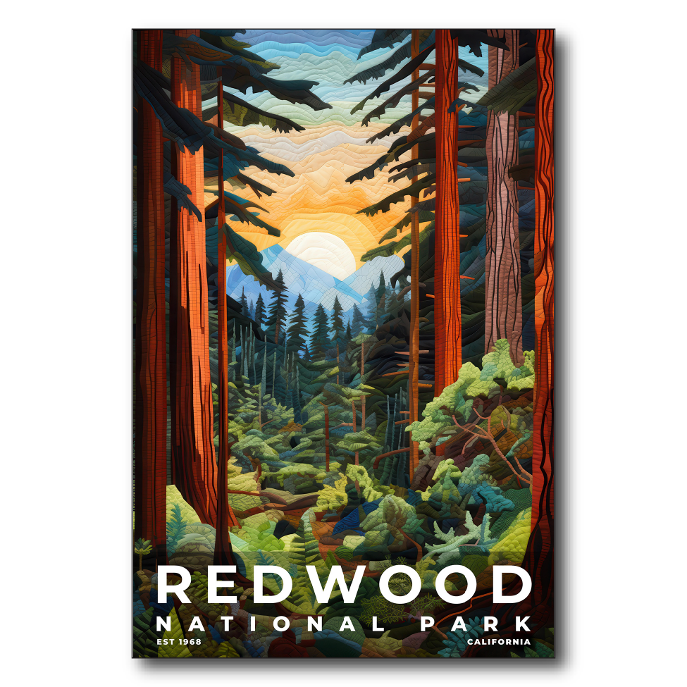 Redwood National and State Parks - Quilted