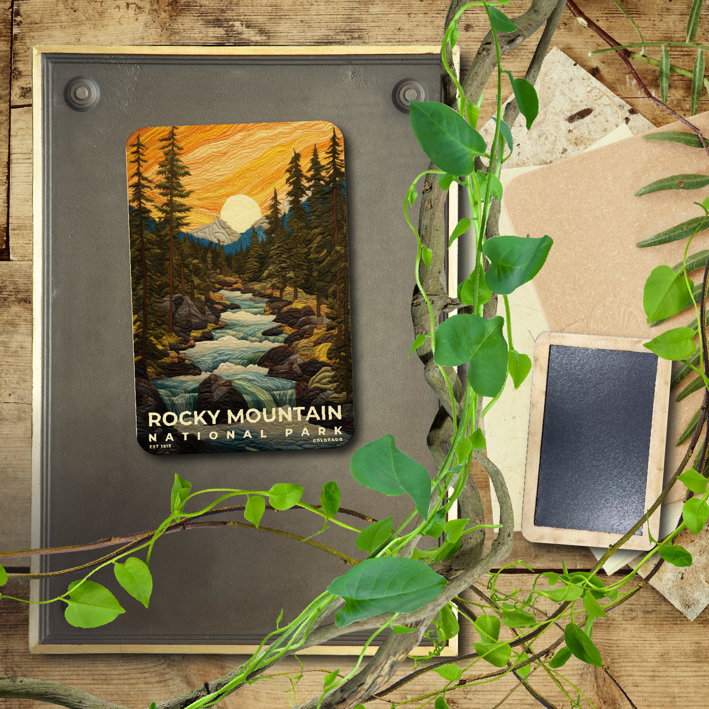 Rocky Mountain National Park - Quilted