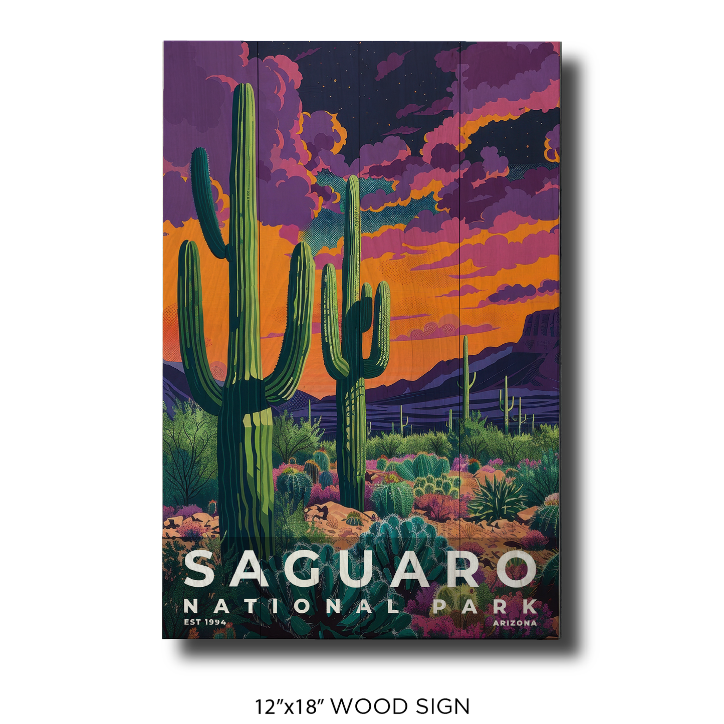 Saguaro National Park - Quilted