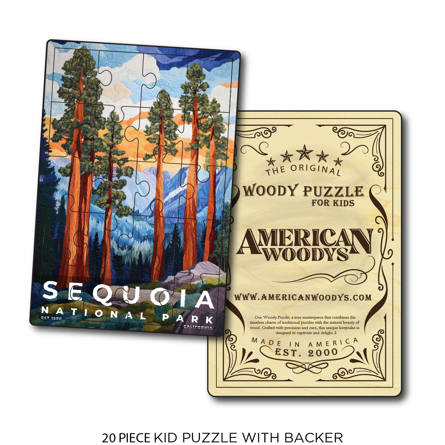 Sequoia National Park - Quilted