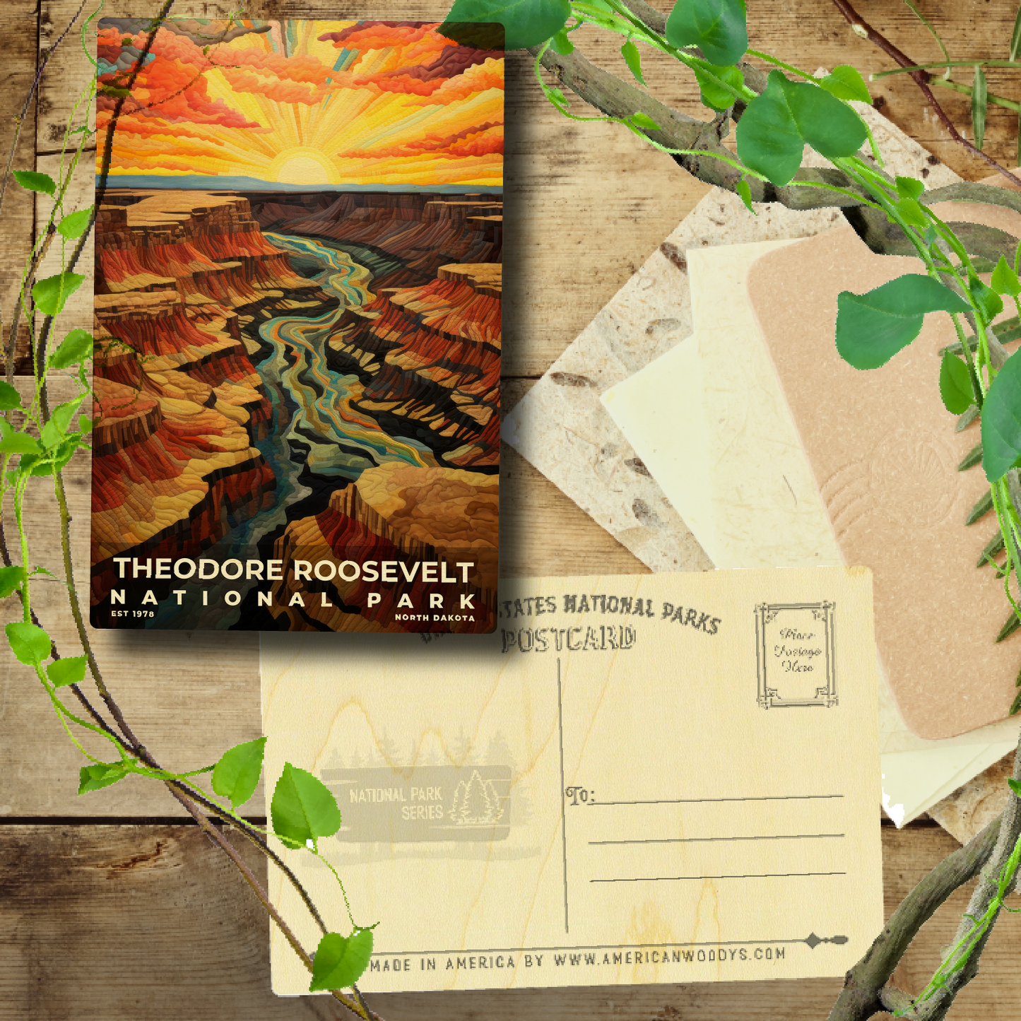 Theodore Roosevelt National Park - Quilted