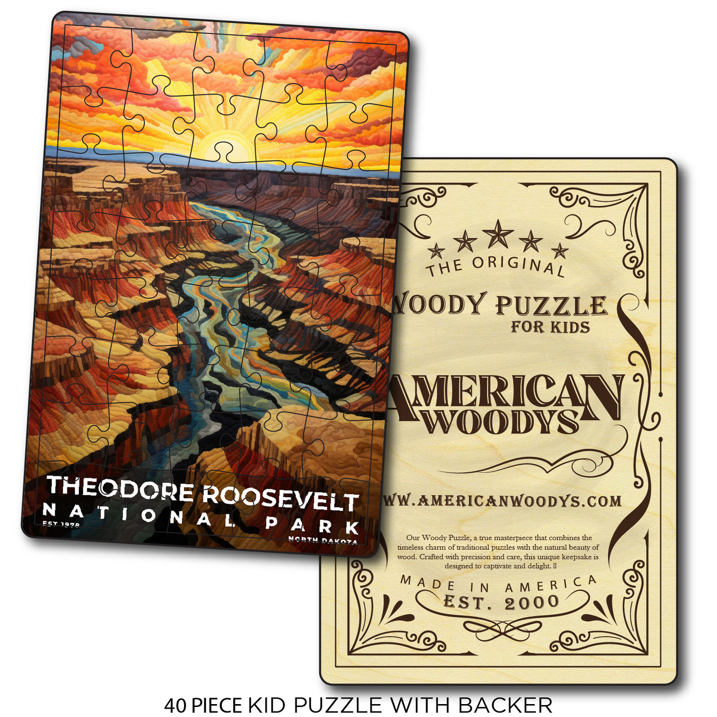 Theodore Roosevelt National Park - Quilted