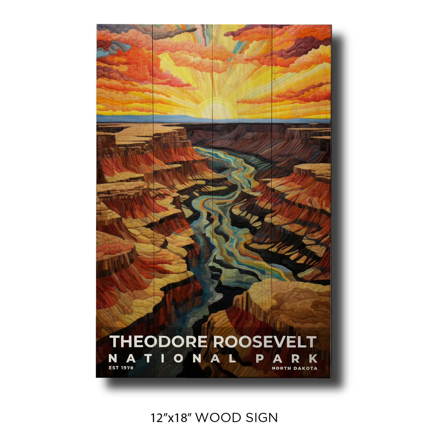 Theodore Roosevelt National Park - Quilted