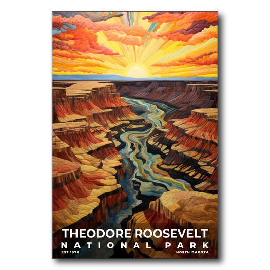 Theodore Roosevelt National Park - Quilted
