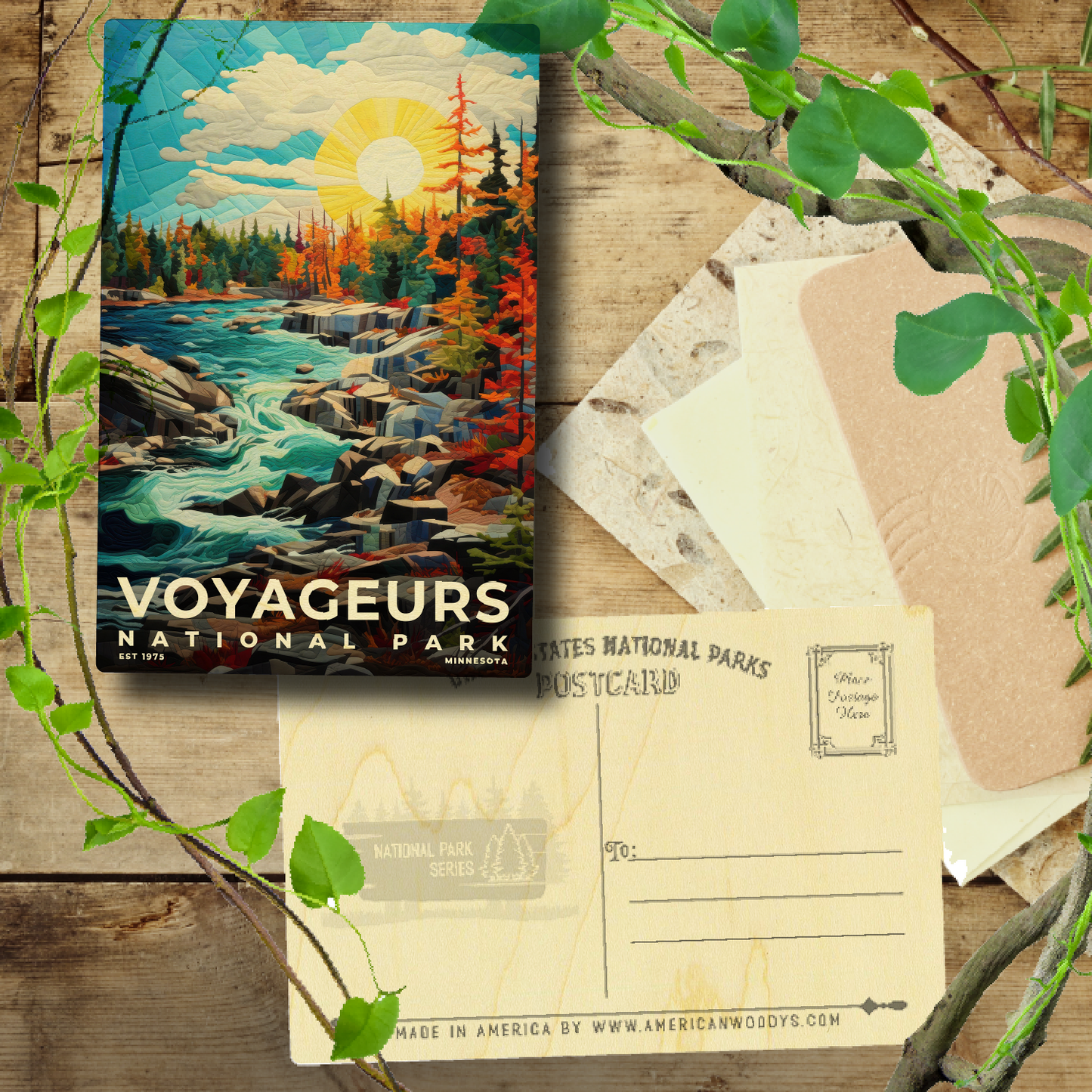 Voyageurs National Park - Quilted