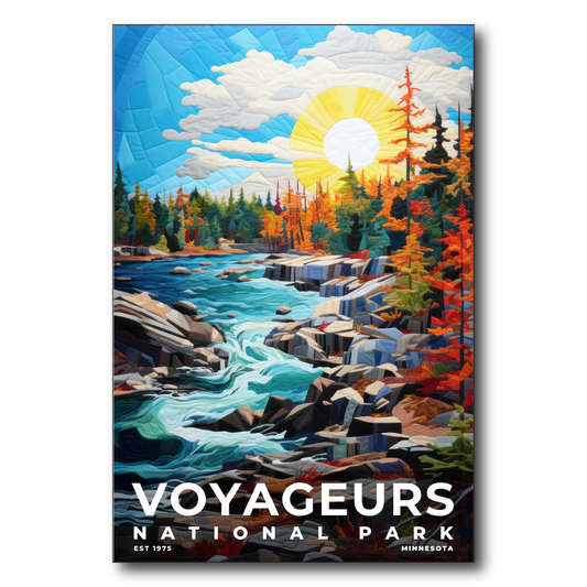 Voyageurs National Park - Quilted