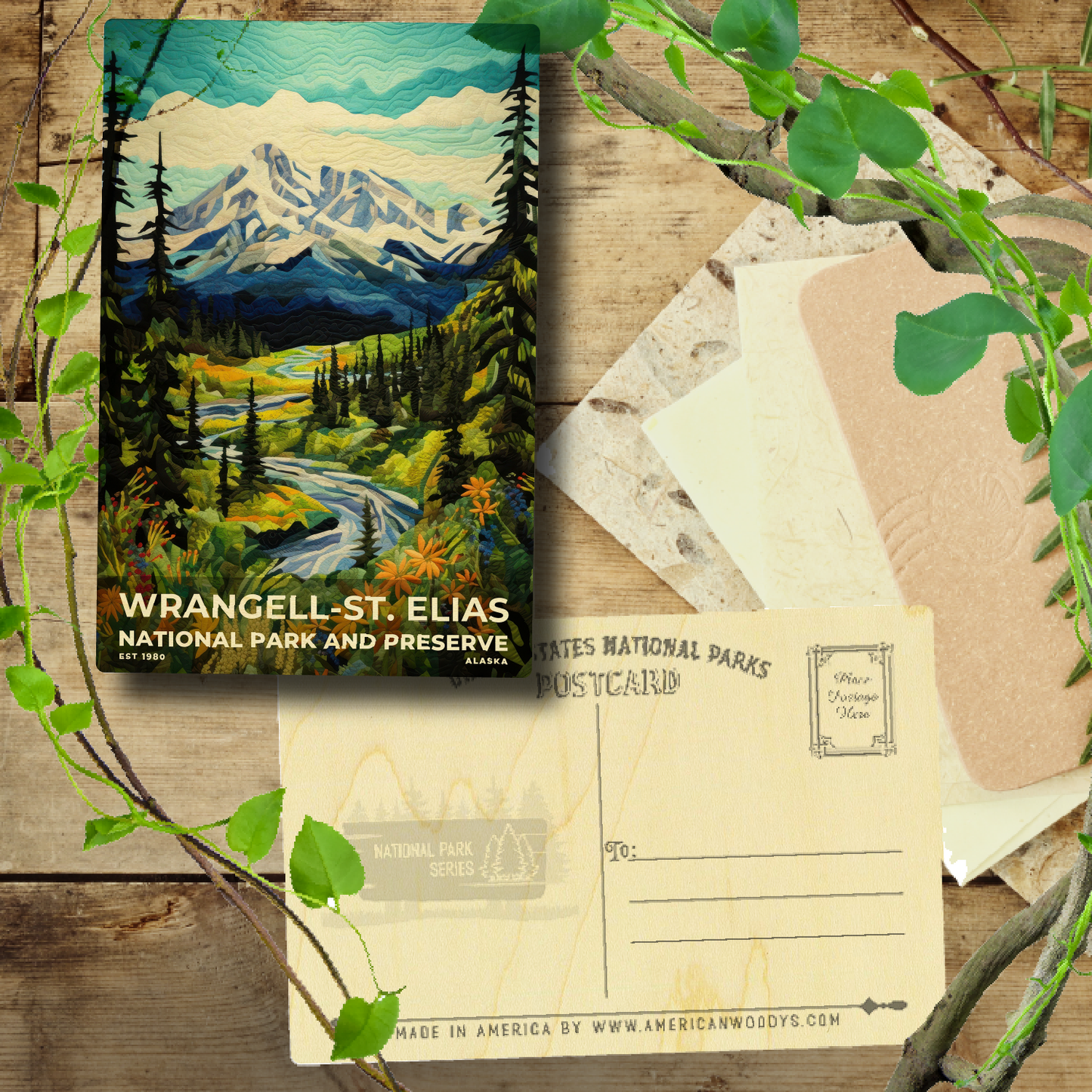 Wrangell-St. Elias National Park and Preserve - Quilted