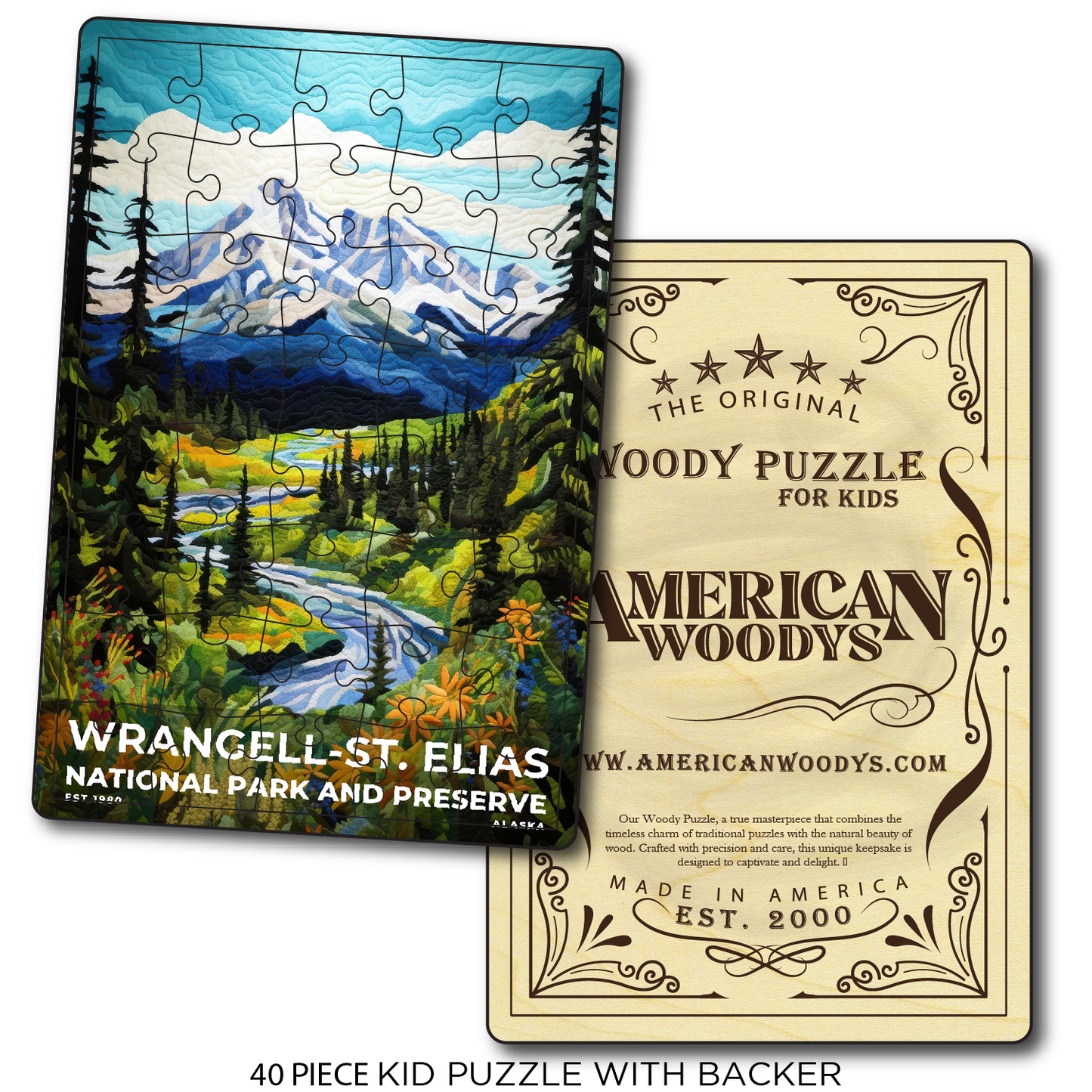 Wrangell-St. Elias National Park and Preserve - Quilted