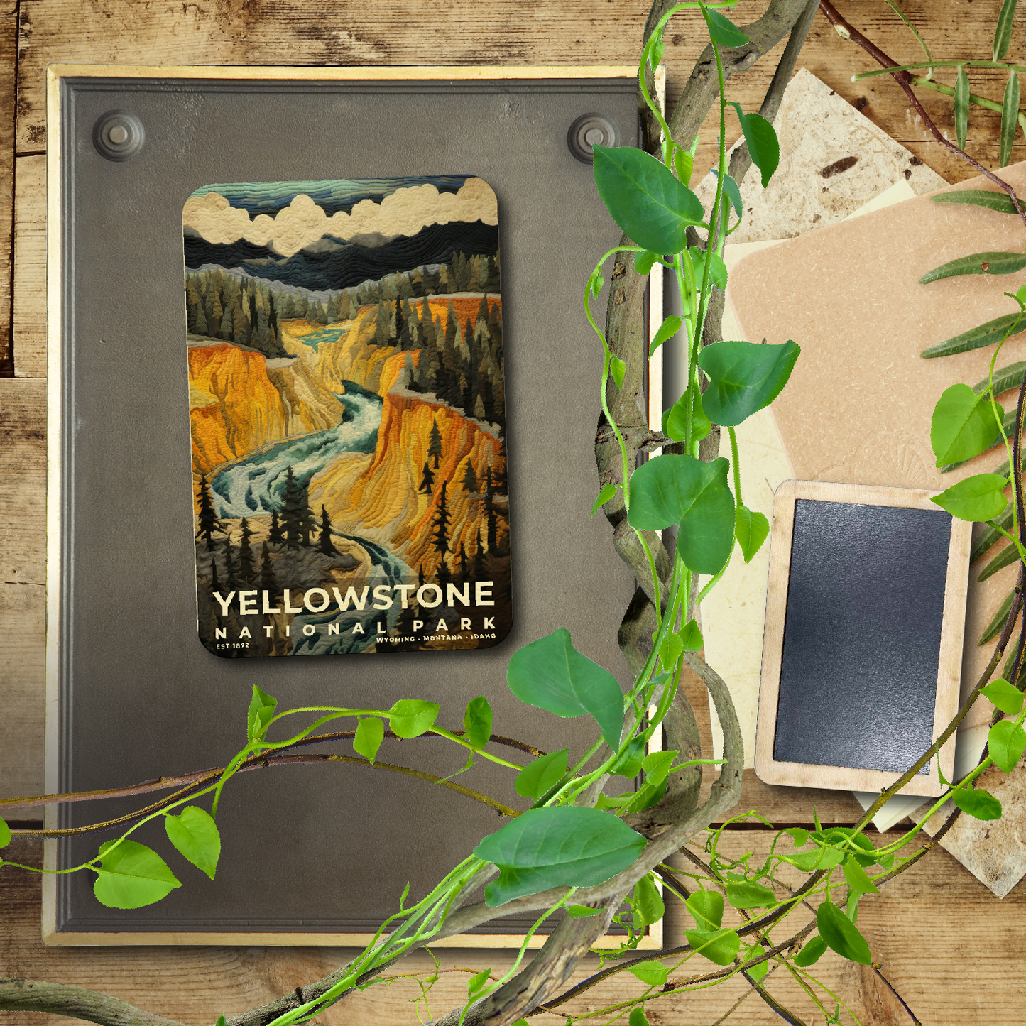 Yellowstone National Park - Quilted