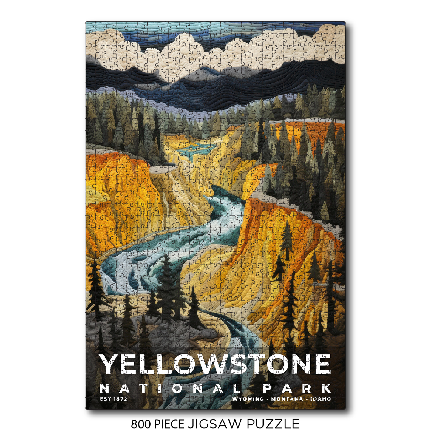 Yellowstone National Park - Quilted