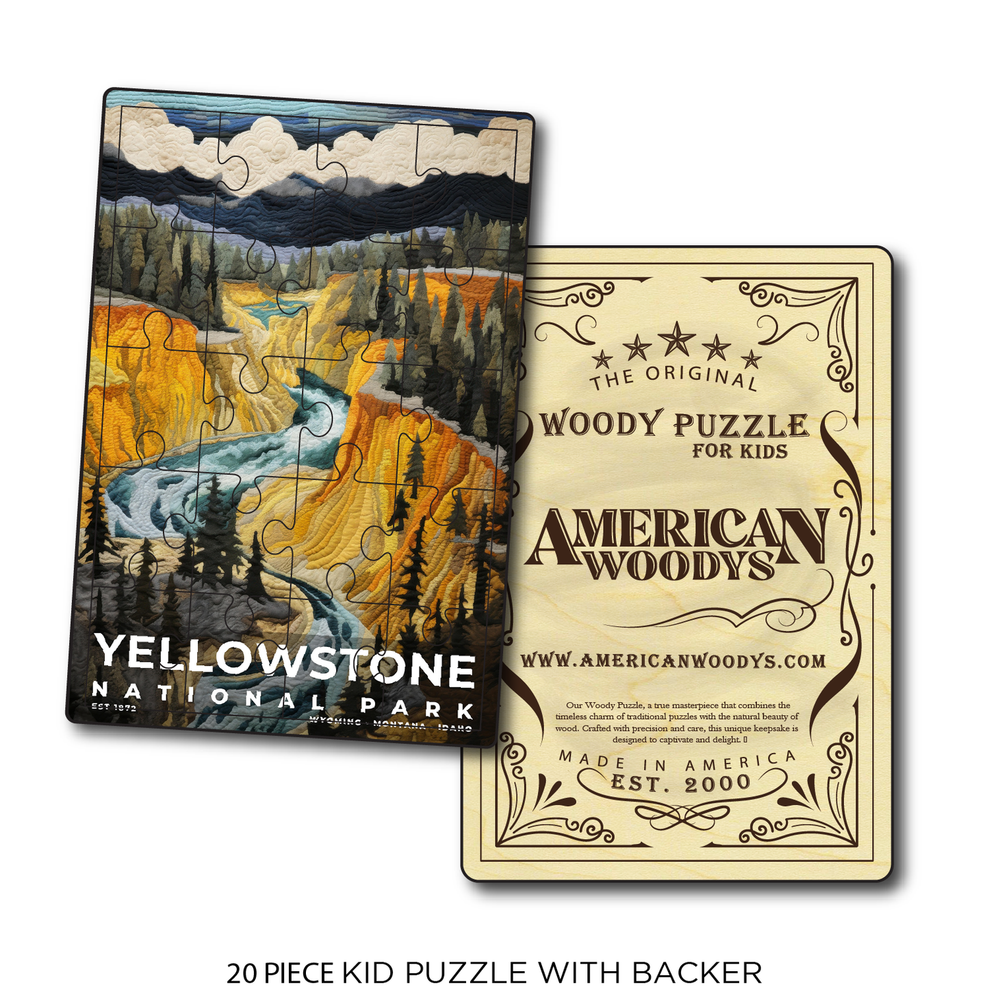 Yellowstone National Park - Quilted