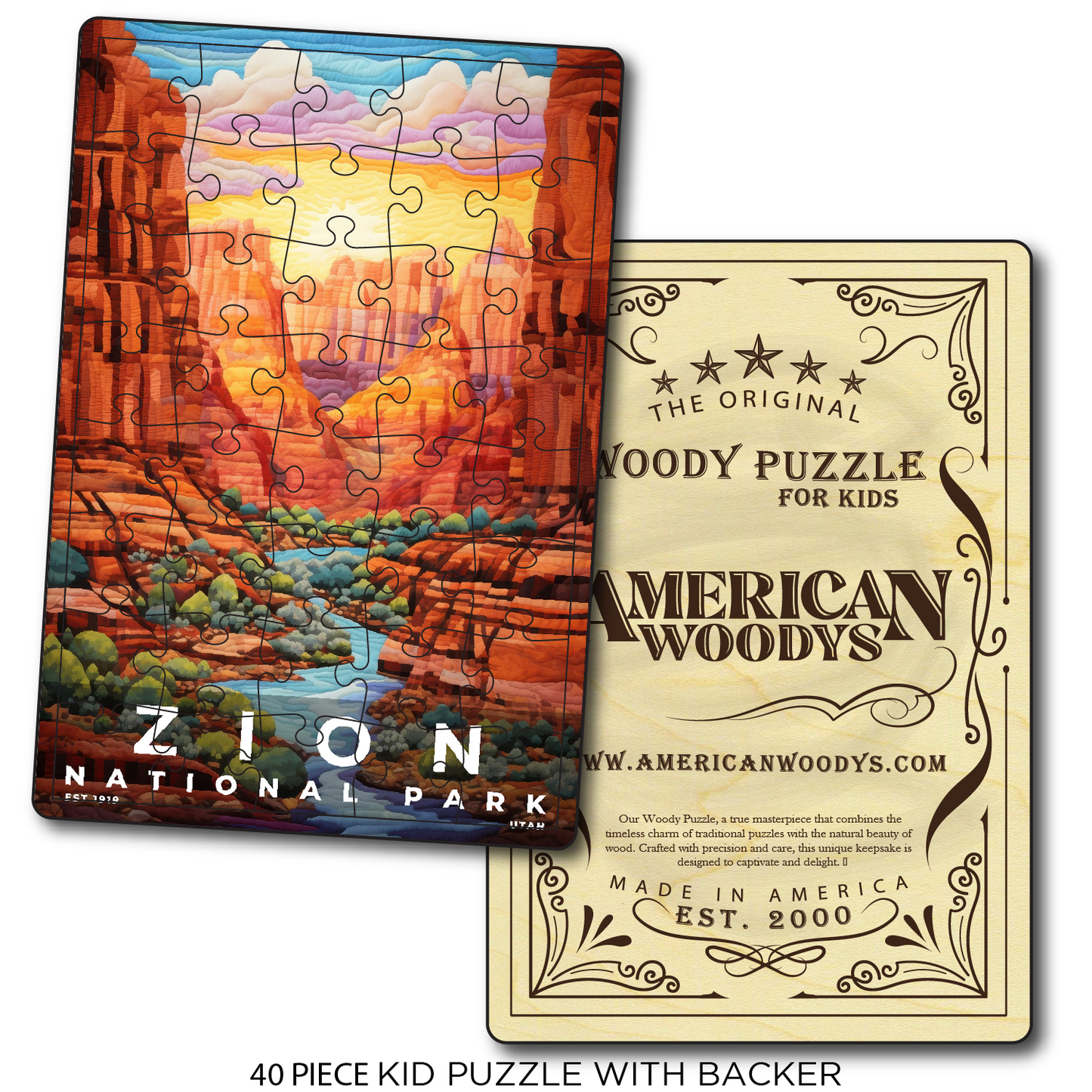 Zion National Park - Quilted