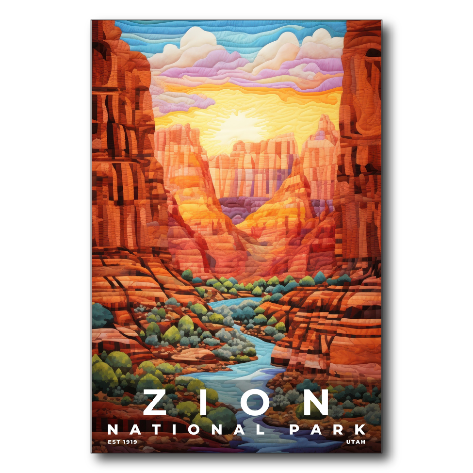 Zion National Park - Quilted