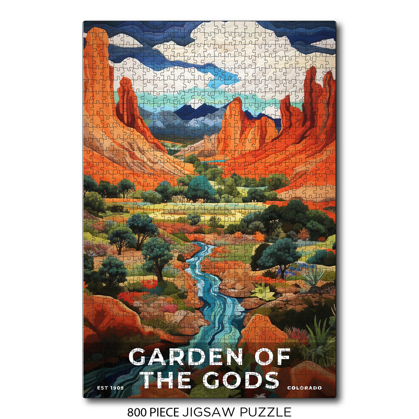 Garden of the Gods, CO - Quilted