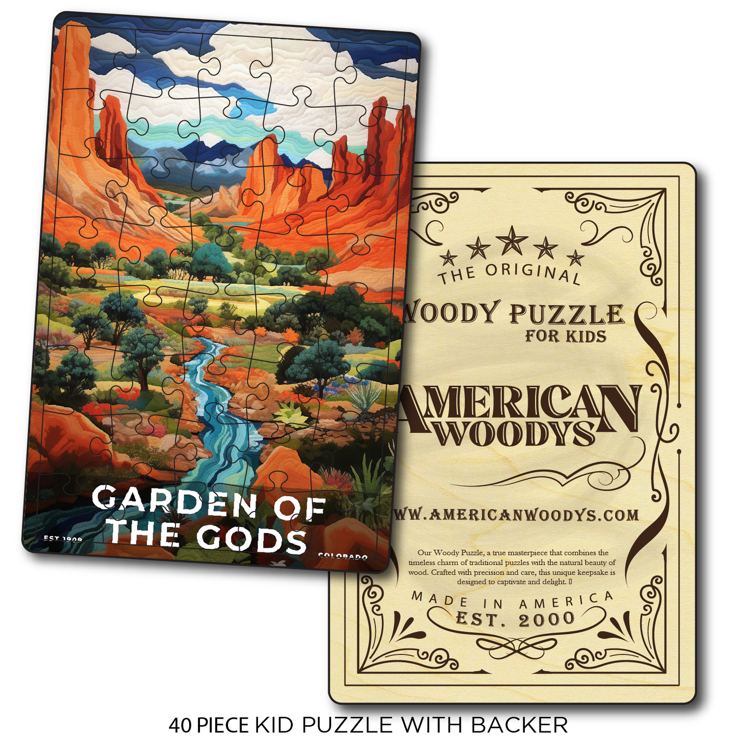 Garden of the Gods, CO - Quilted