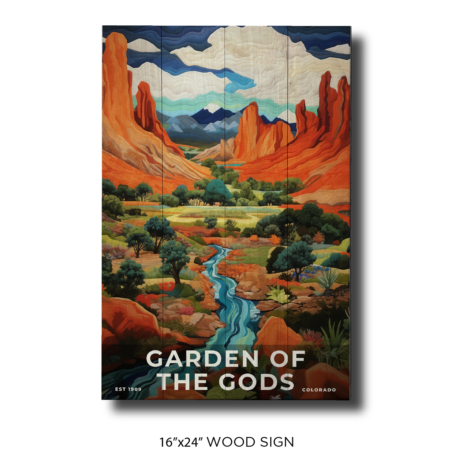 Garden of the Gods, CO - Quilted