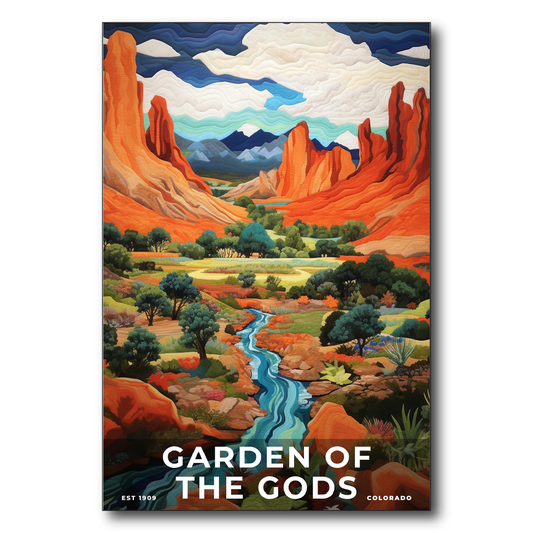 Garden of the Gods, CO - Quilted