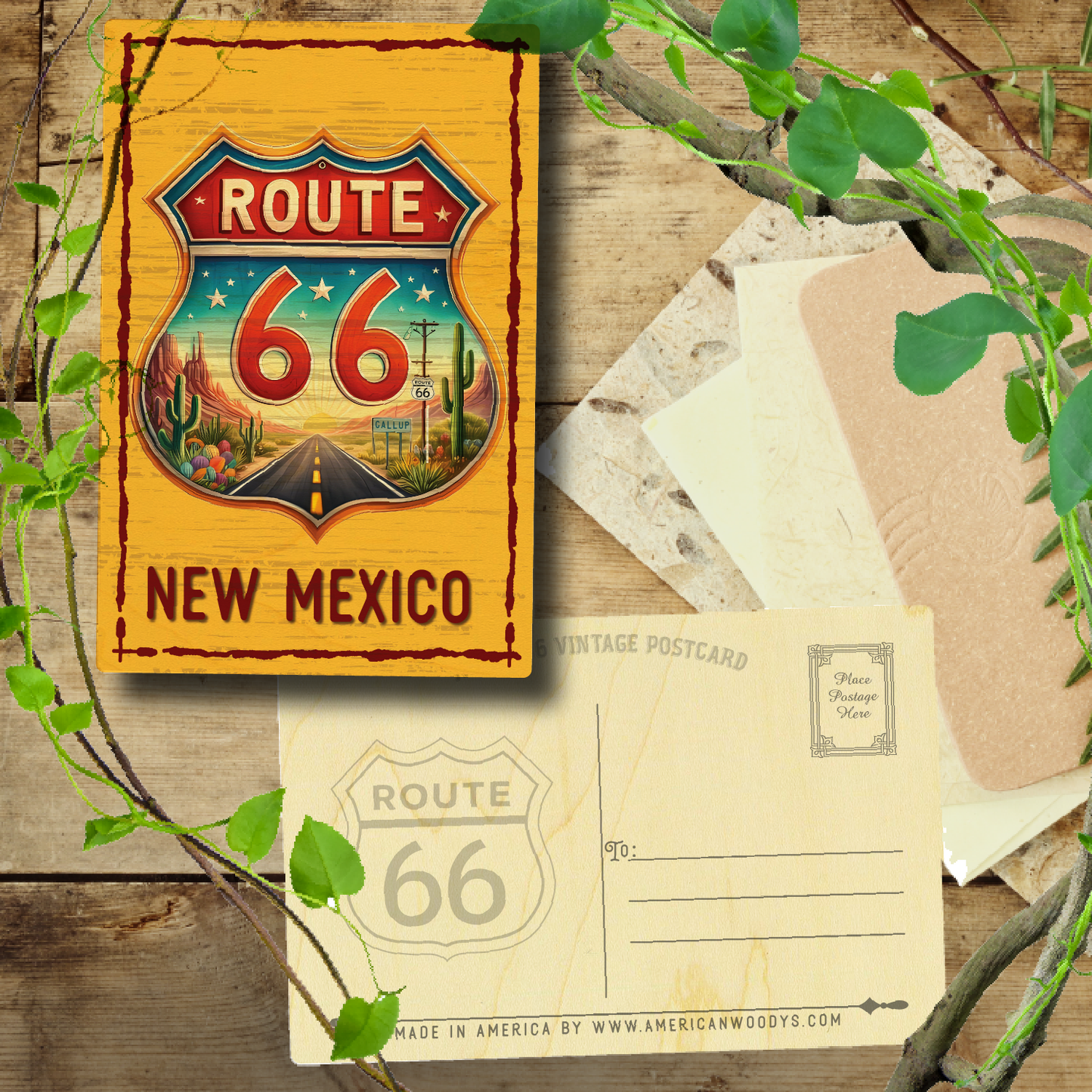 Route 66 Gallup Orange