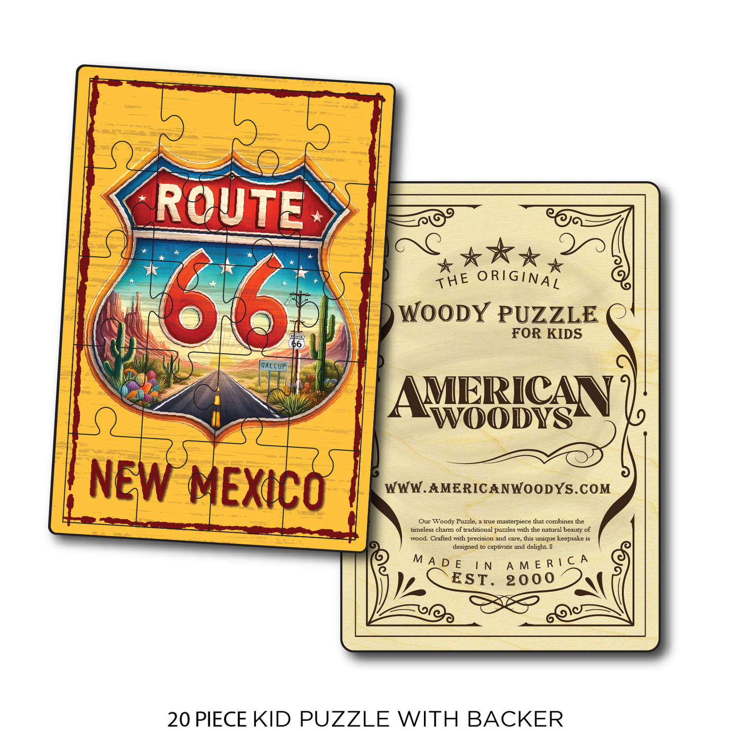 Route 66 Gallup Orange