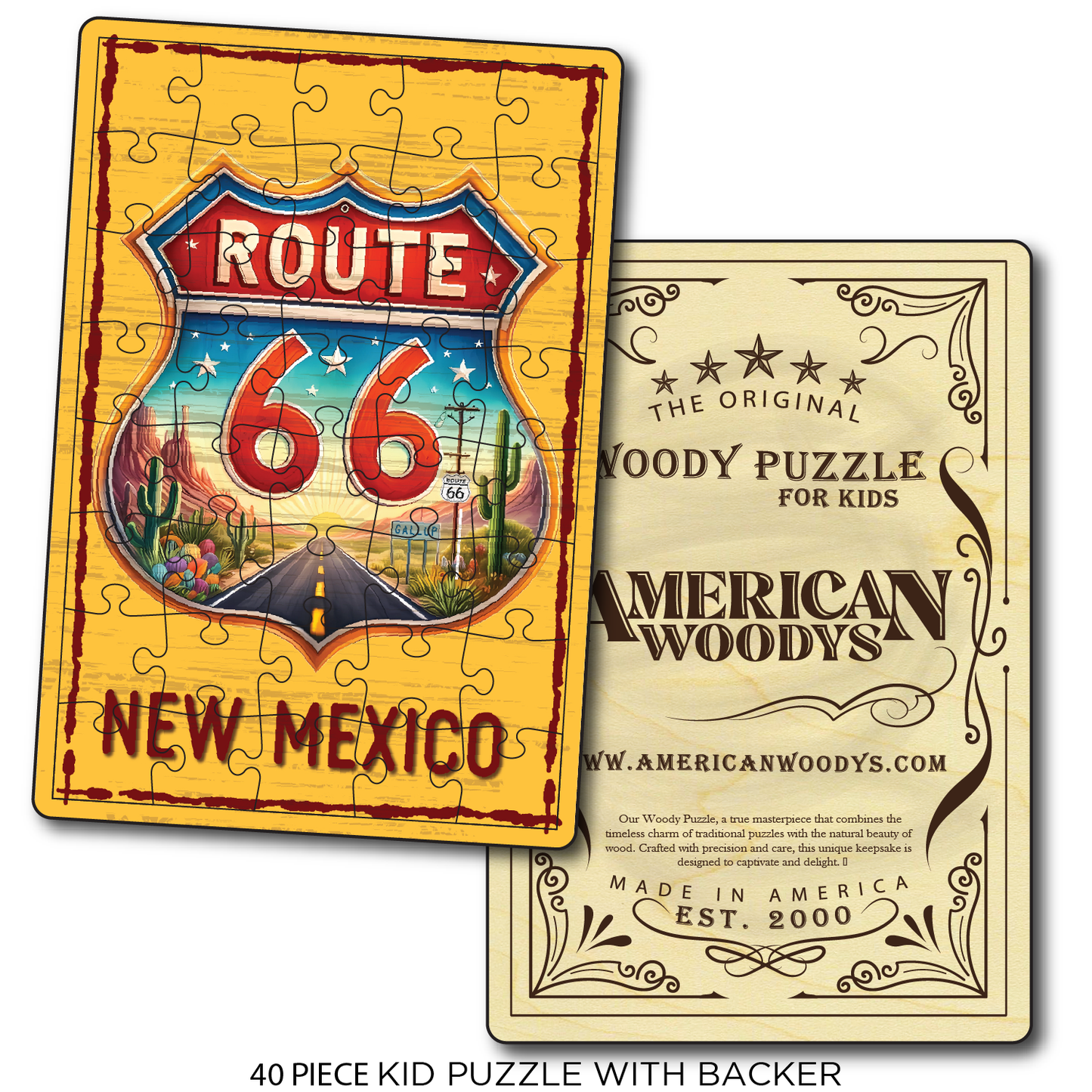 Route 66 Gallup Orange