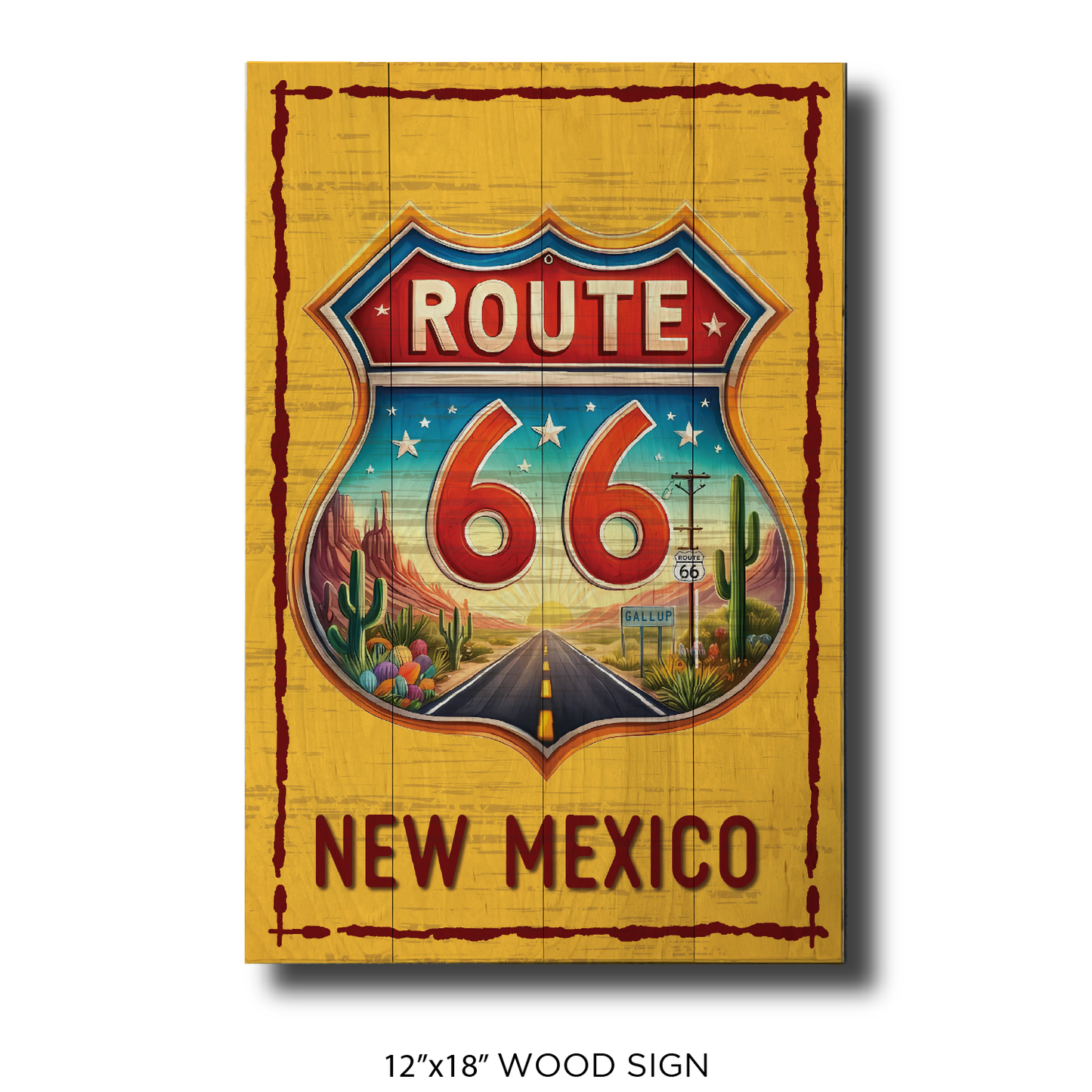 Route 66 Gallup Orange