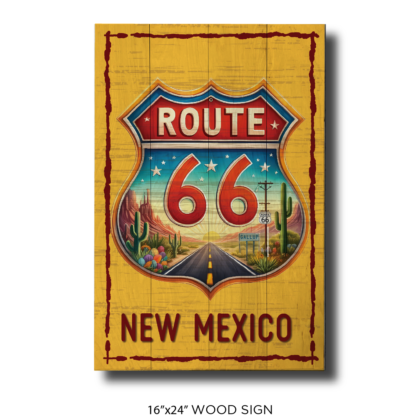 Route 66 Gallup Orange