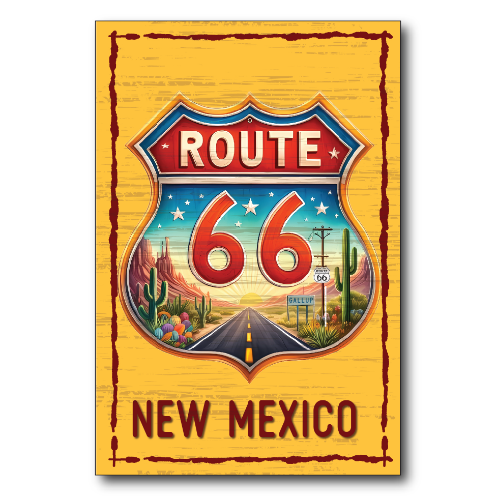 Route 66 Gallup Orange