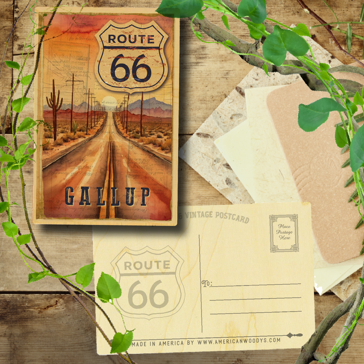 Route 66 Gallup Sunset