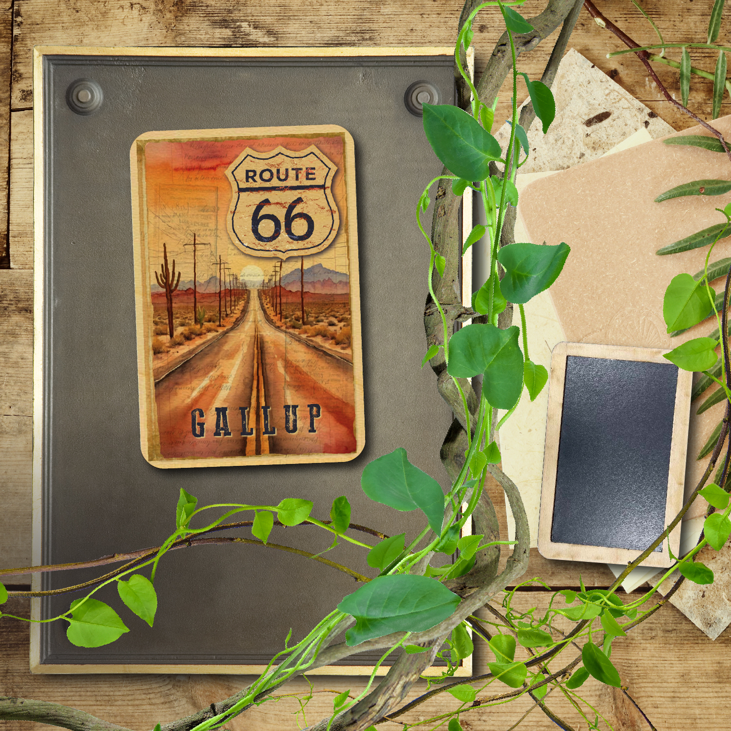 Route 66 Gallup Sunset