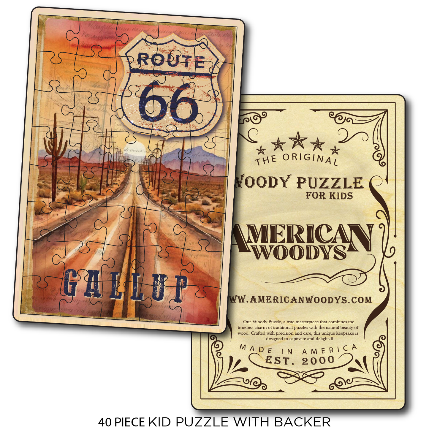 Route 66 Gallup Sunset