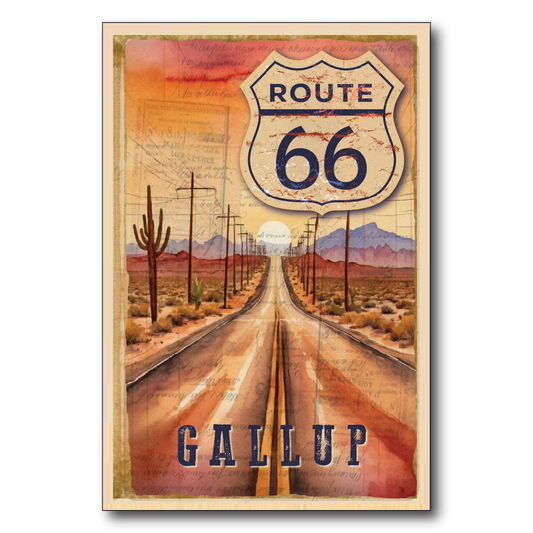 Route 66 Gallup Sunset